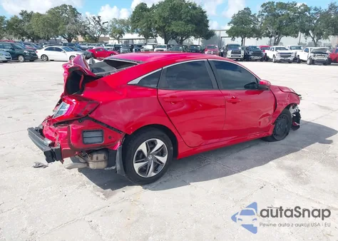 2019 Honda Civic Lx z USA, uszkodzony, nr VIN 2HGFC2F64KH512983